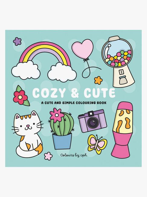 ColoursbyCPH Cozy & Cute Fargeleggingsbok