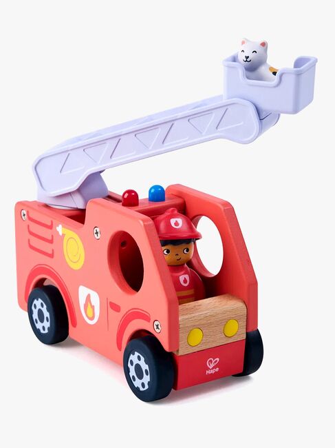 Hape Eventyrbok med Lekesett The Roaring Fire Truck