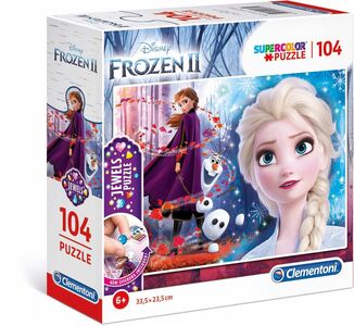 Disney Frozen Puslespill 2-pack, 104 Biter