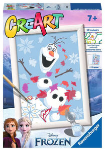Ravensburger CreArt malesett Disney Frozen Cheerful Olaf