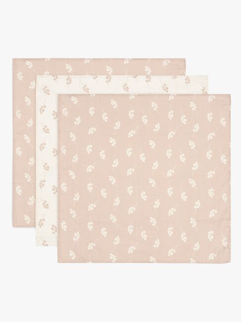 Jollein Musselinteppe 3-Pack, Twig Wild Rose