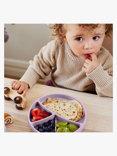 Everyday Baby Tallerken Silikon, Lavendel