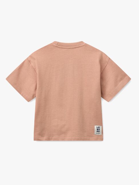 LIEWOOD Tyler Placement T-skjorte, Sweetshearts/Pale Tuscany