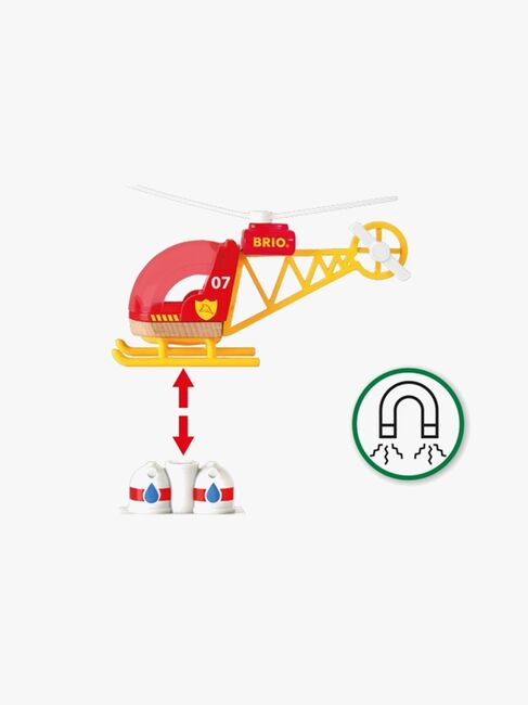 BRIO World 33797 Brannhelikopter