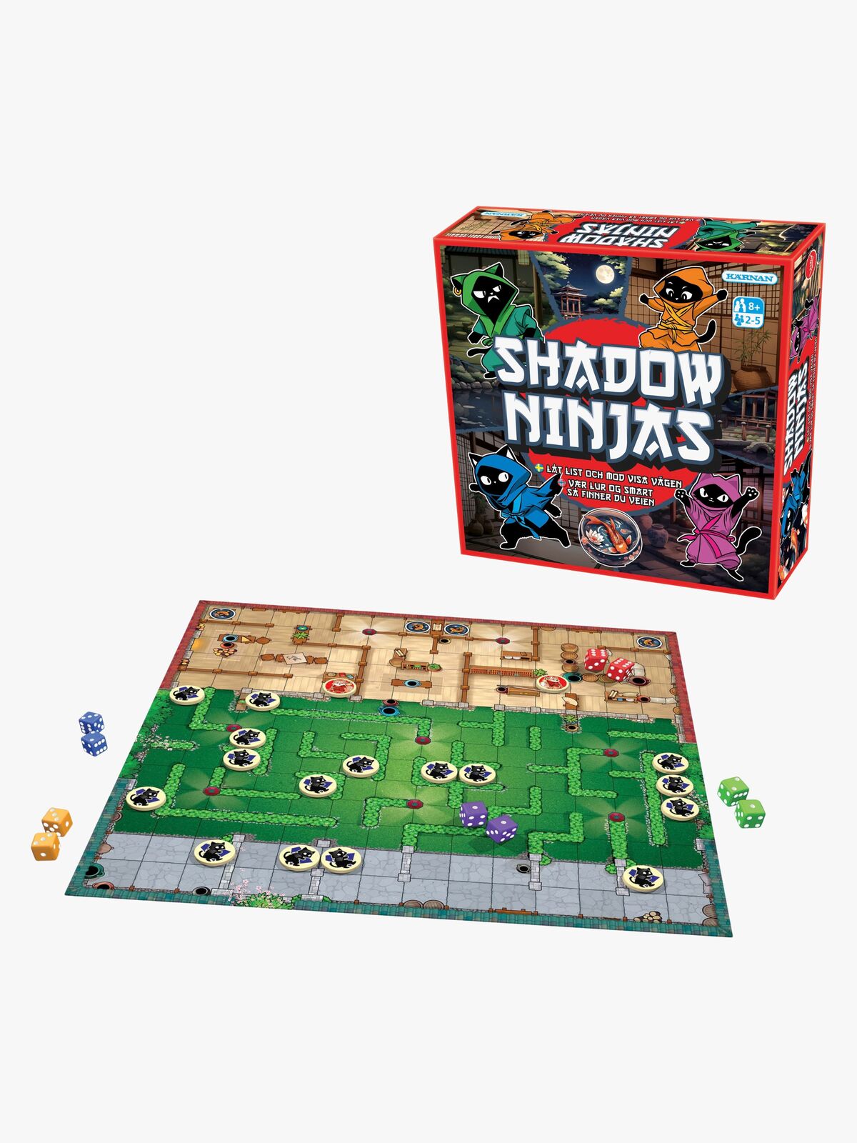 Egmont Kärnan Brettspill Shadow Ninjas