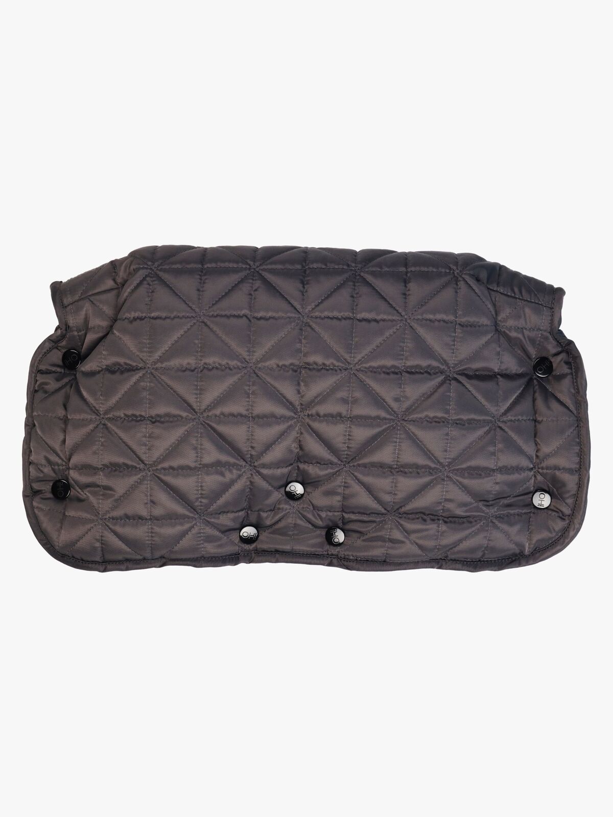 Oh, Poppy! Luna Quilted Håndvarmer, Anthracite Gray