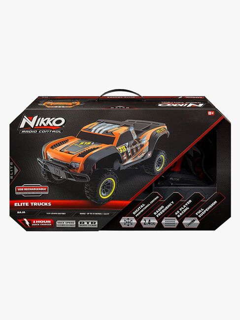 Nikko Radiostyrt Bil Elite Trucks Baja, Orange