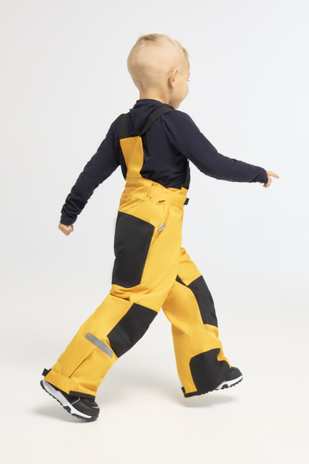 Nordbjørn Snowfall Skibukser, Sunflower/Solid Black