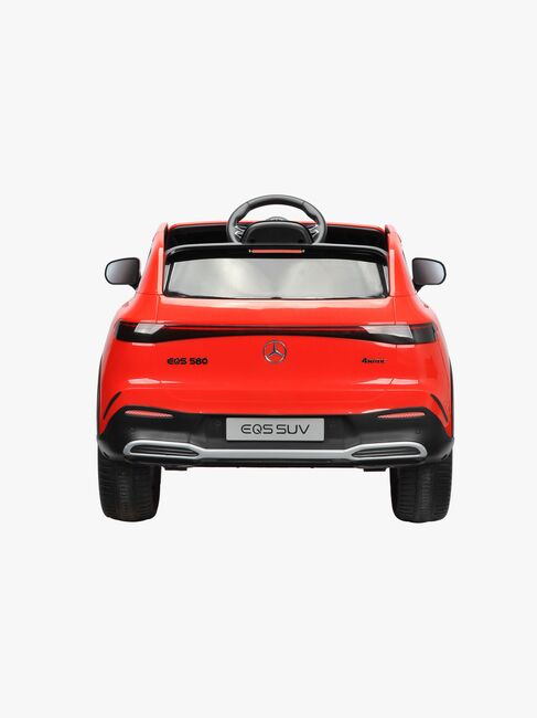 Mercedes-Benz EQS SUV Elbil, Rød
