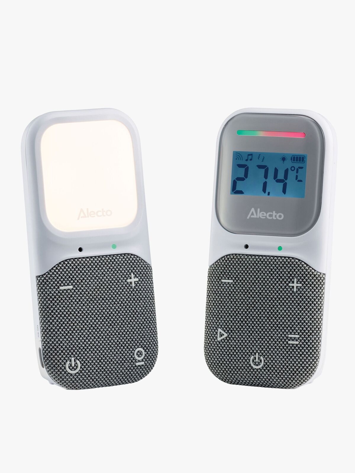 Alecto DBX140 Babycall, Hvit/Grå