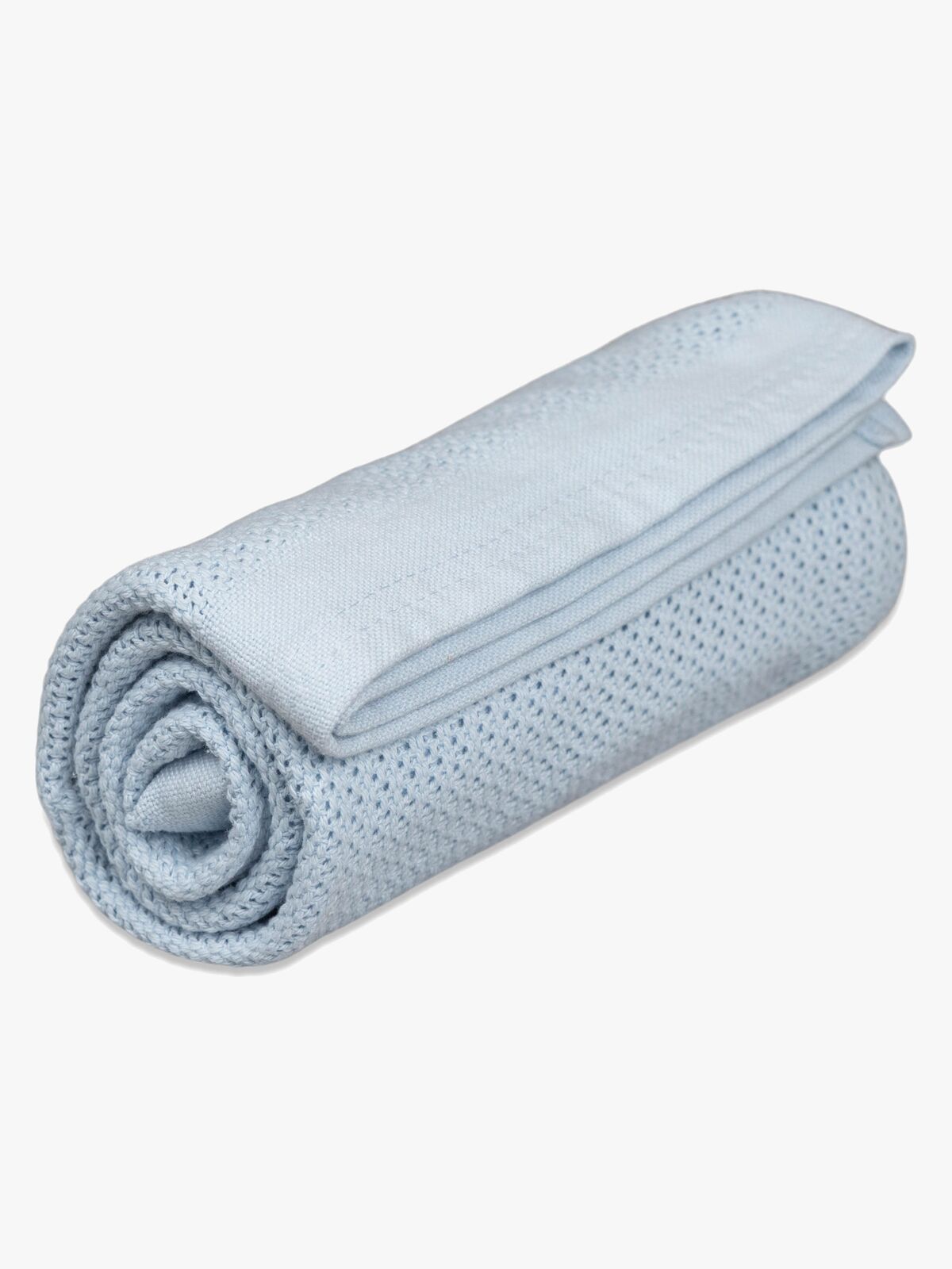 Vinter & Bloom Soft Grid Helseteppe, True Blue