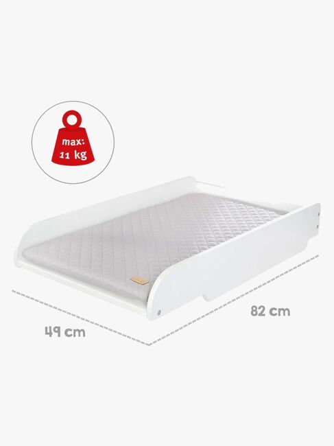 Roba Stellebord inkl. Roba Style Stellematte, White/Grey