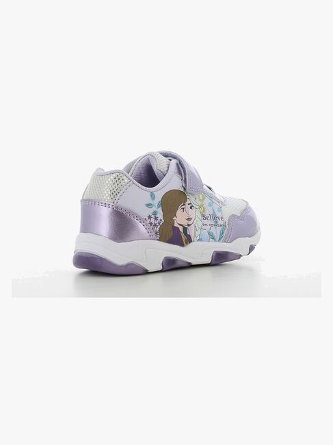 Disney Frozen Classic Blinkende Sneakers, Lilac/White