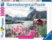Ravensburger Puslespill Skandinavia: Reine Lofoten  1000 Brikker