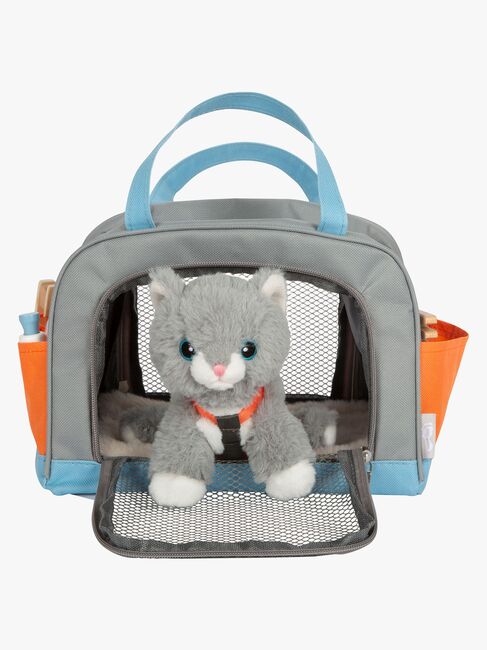 Small Foot Katt med Veske og Pleiesett