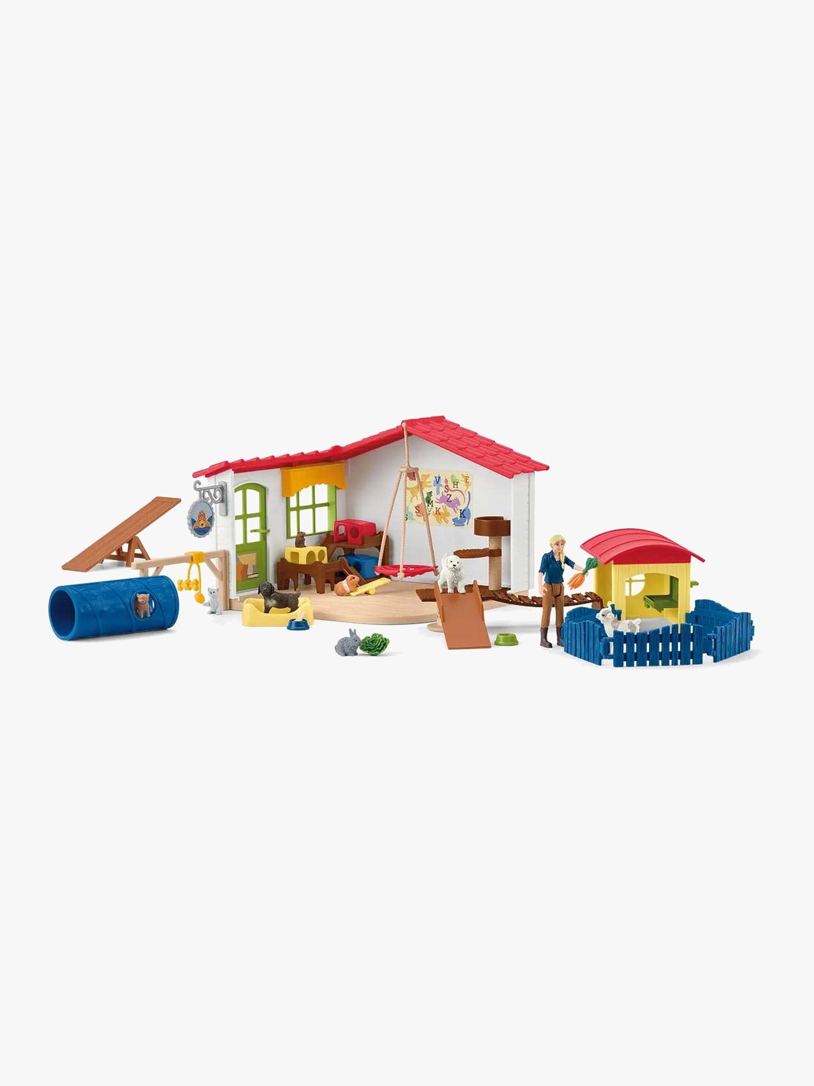 Schleich Farm World Dyrehotell - Dyr - Plast