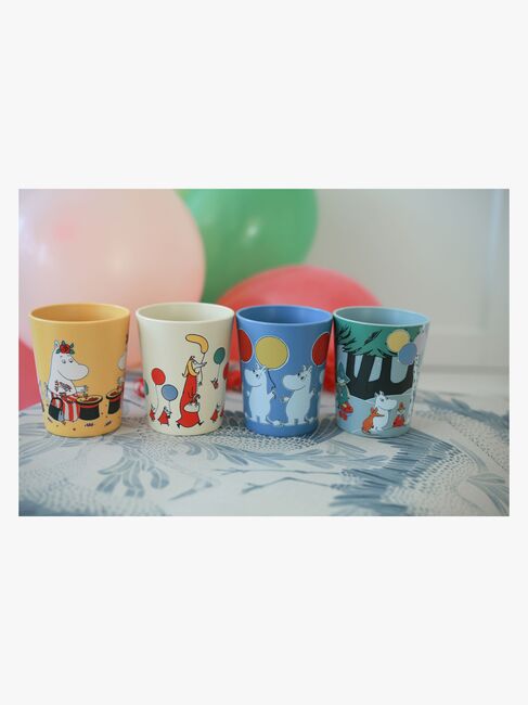 Mummitrollet  Festligheter Samlerkopper 4-Pakk