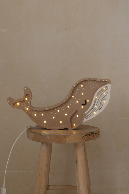 Little Lights Lampe Hval, Cinnamon Brown