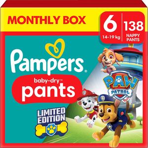 Pampers Baby Dry Pants Bleier Str 6 15+ kg 138-pack