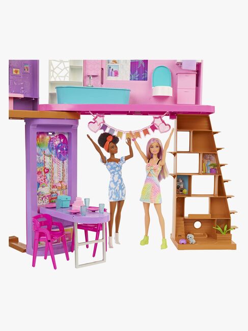 Barbie Malibu Feriehus med Møbler & Tilbehør