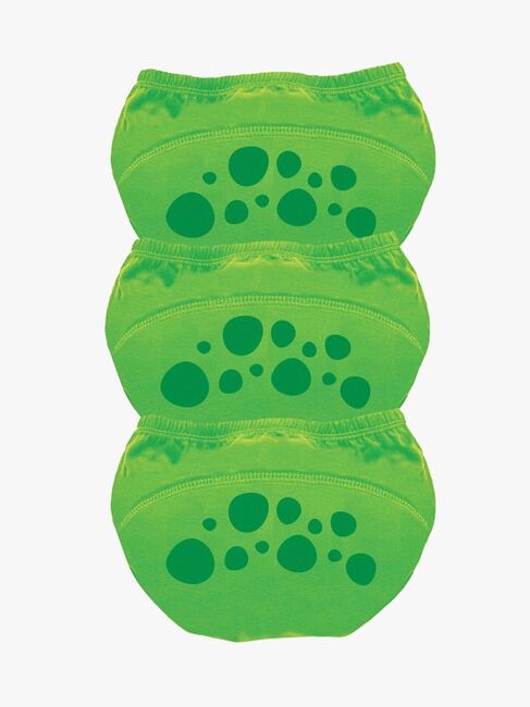 My Carry Potty Dinosaur Pottetreningsbukser 3-pack, Grønn