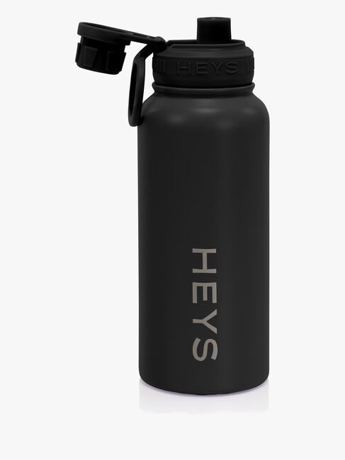 Heys Stål Vannflaske 946ml, Black