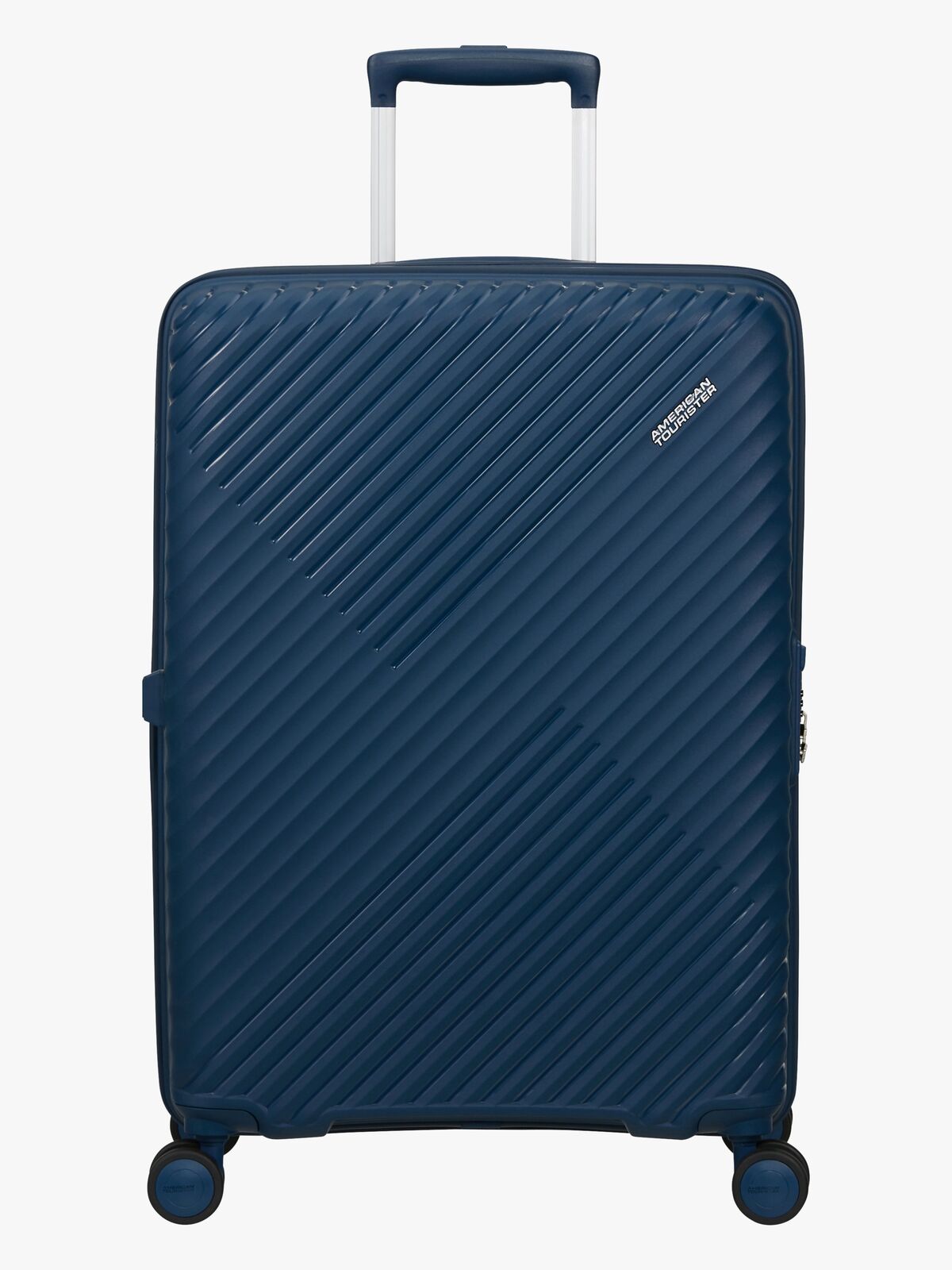 American Tourister Diablast Spinner Koffert 81-91L, Darkwave Blue