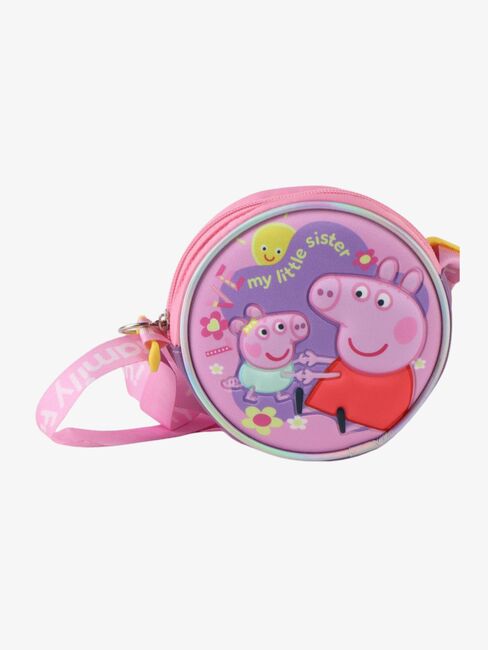 Peppa Gris 3D Skulderveske, Rosa