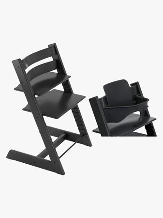 Stokke Tripp Trapp® Stol inkl. Babysett, Black