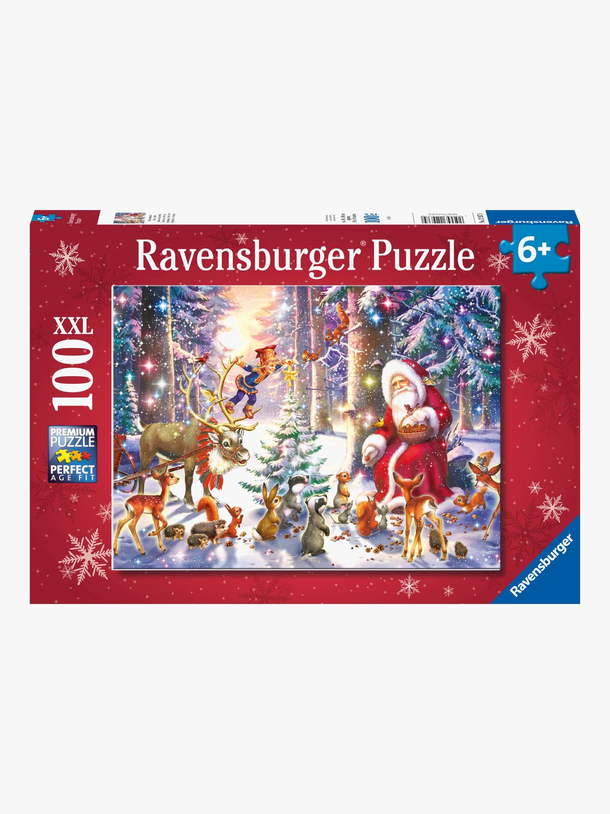 Ravensburger Puslespill Jul I Skogen, 100 Biter