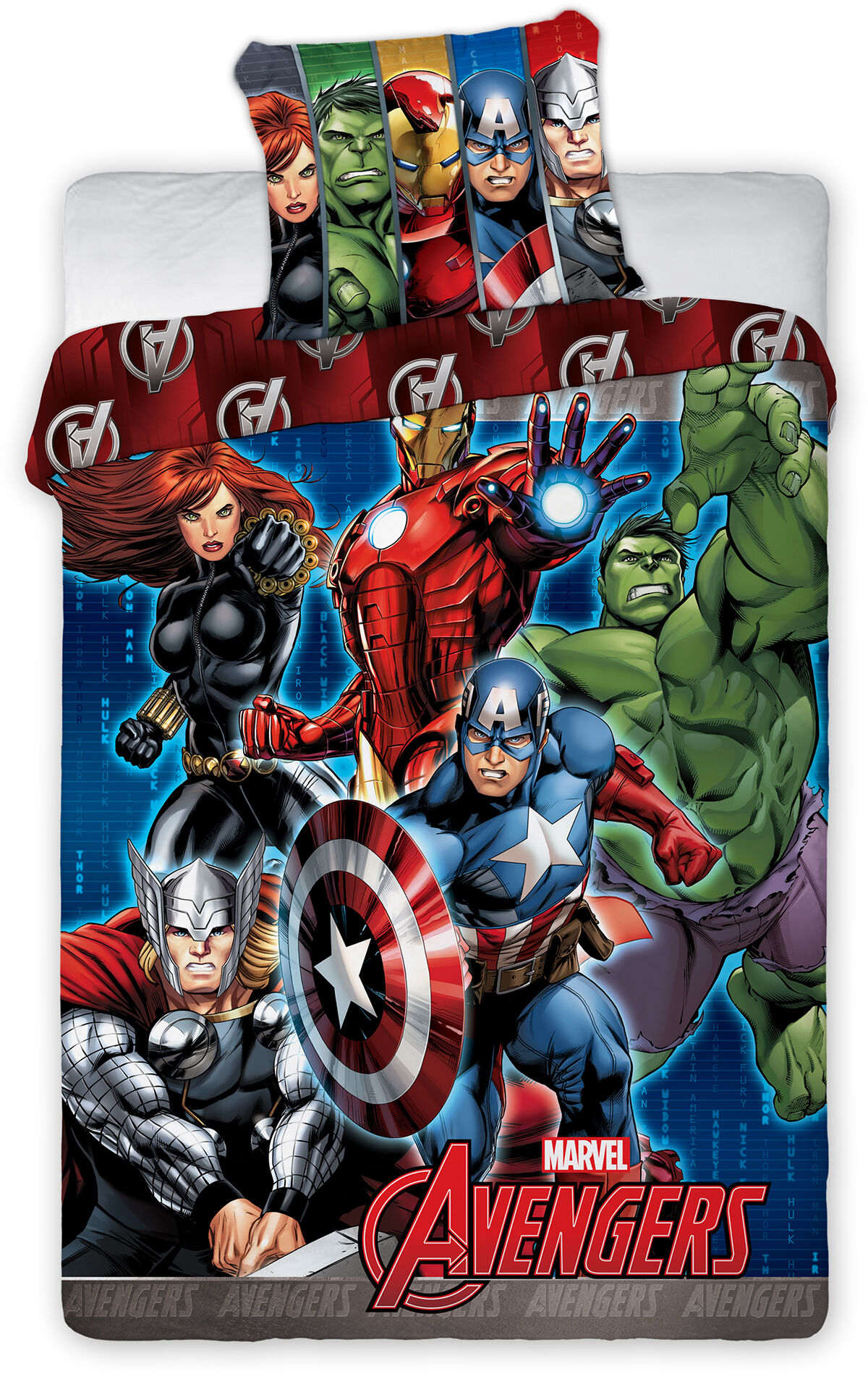 Marvel Avengers Sengesett 150x210
