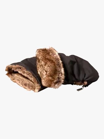 Tinkafu Barnevognvotter, Brown Faux Fur