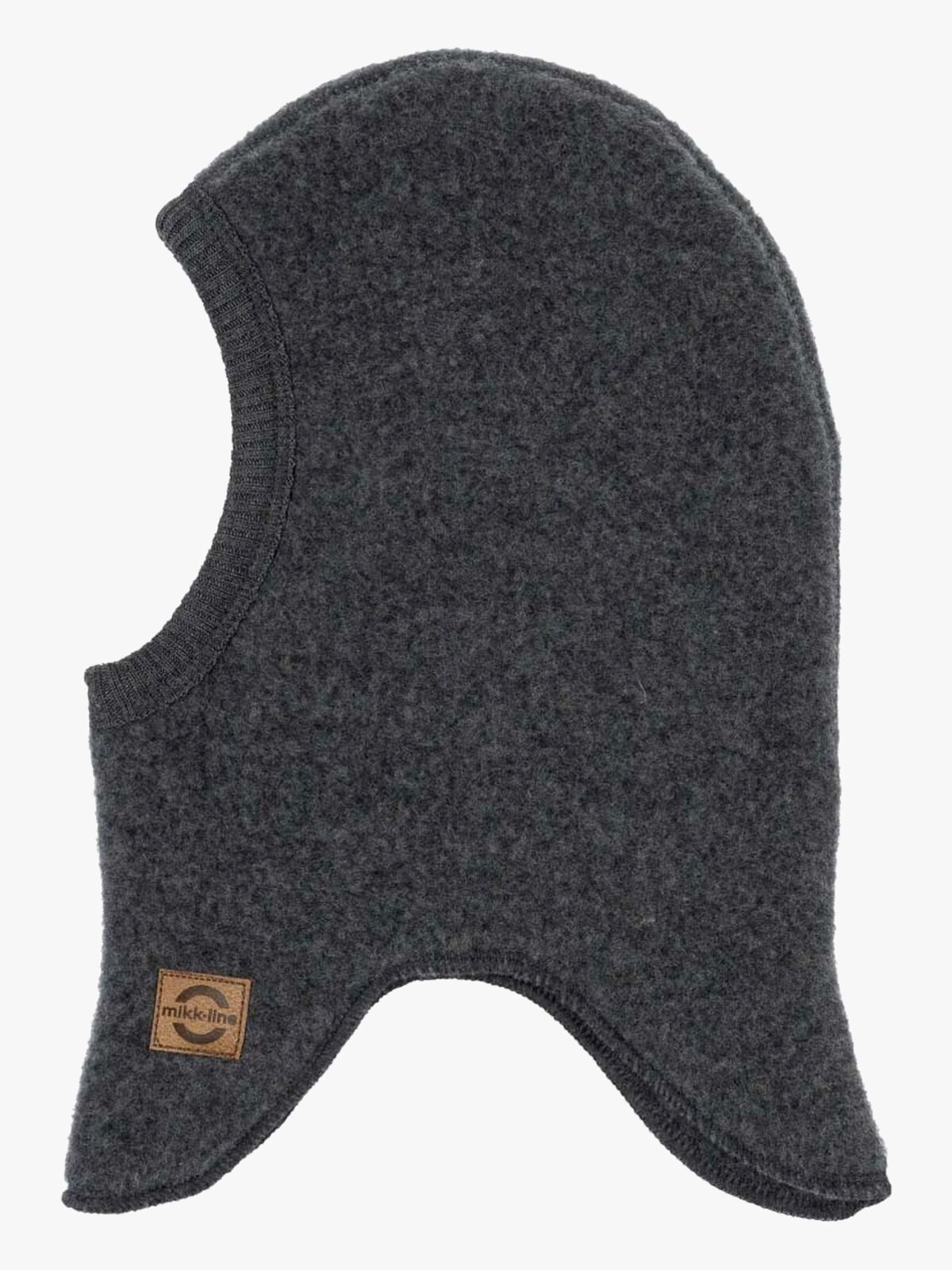 Mikk-Line Balaklava Merinoull, Anthracite Melange