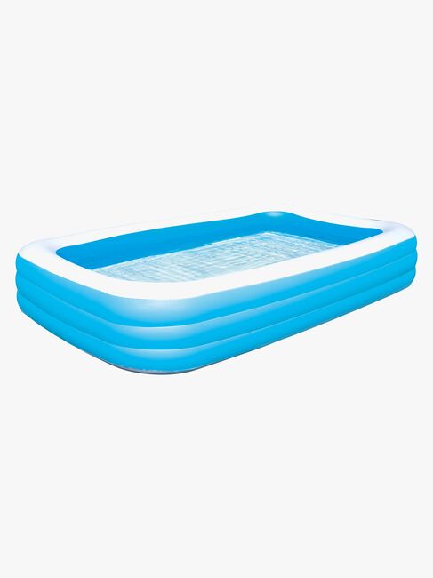 Bestway Familiebasseng Deluxe Rektangulært 305x183 cm, Blå