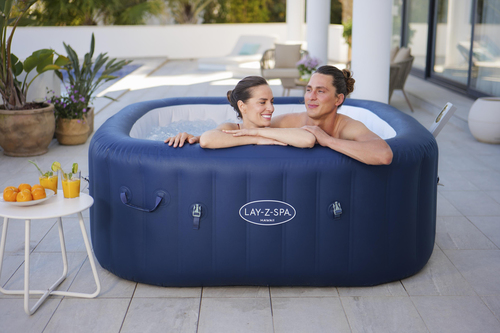 Bestway Lay-Z Spabad Hawaii EnergySense UltraFit Smart AirJet 6 180 x 71, Blå