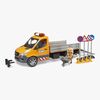 Bruder Mb Sprinter Arbeidsbil med Figur