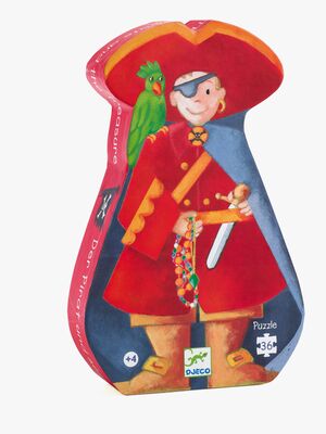 Djeco Puslespill Sjørøverskatt 36 Brikker