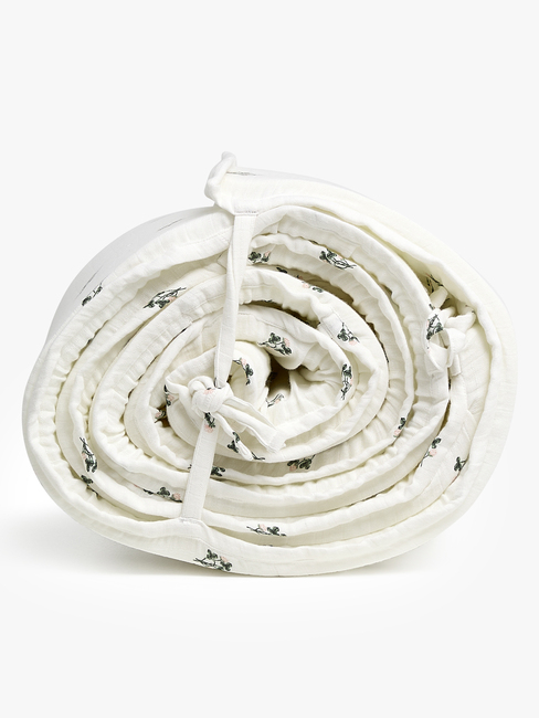 Alice & Fox ADORA Sengekant 30x360, Hvit