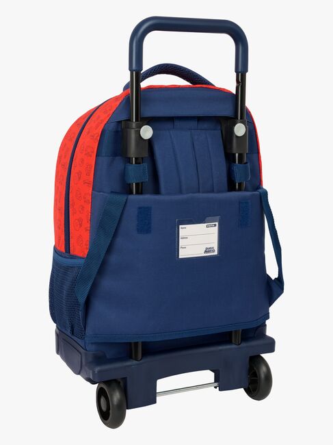 Super Mario Compact Trolley Trillekoffert 33L Trick, Mørkeblå/Rød