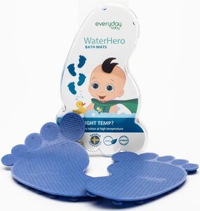 Everyday Baby Badematter med Varmeindikator 4-Pack, Blå