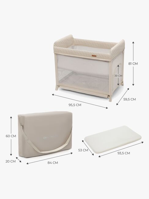 Kinderkraft Moon Dream Reiseseng, Beige