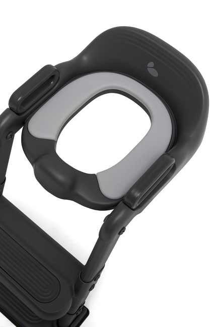 Beemoo CARE Assist Toalettsete med Stige, Deep Grey