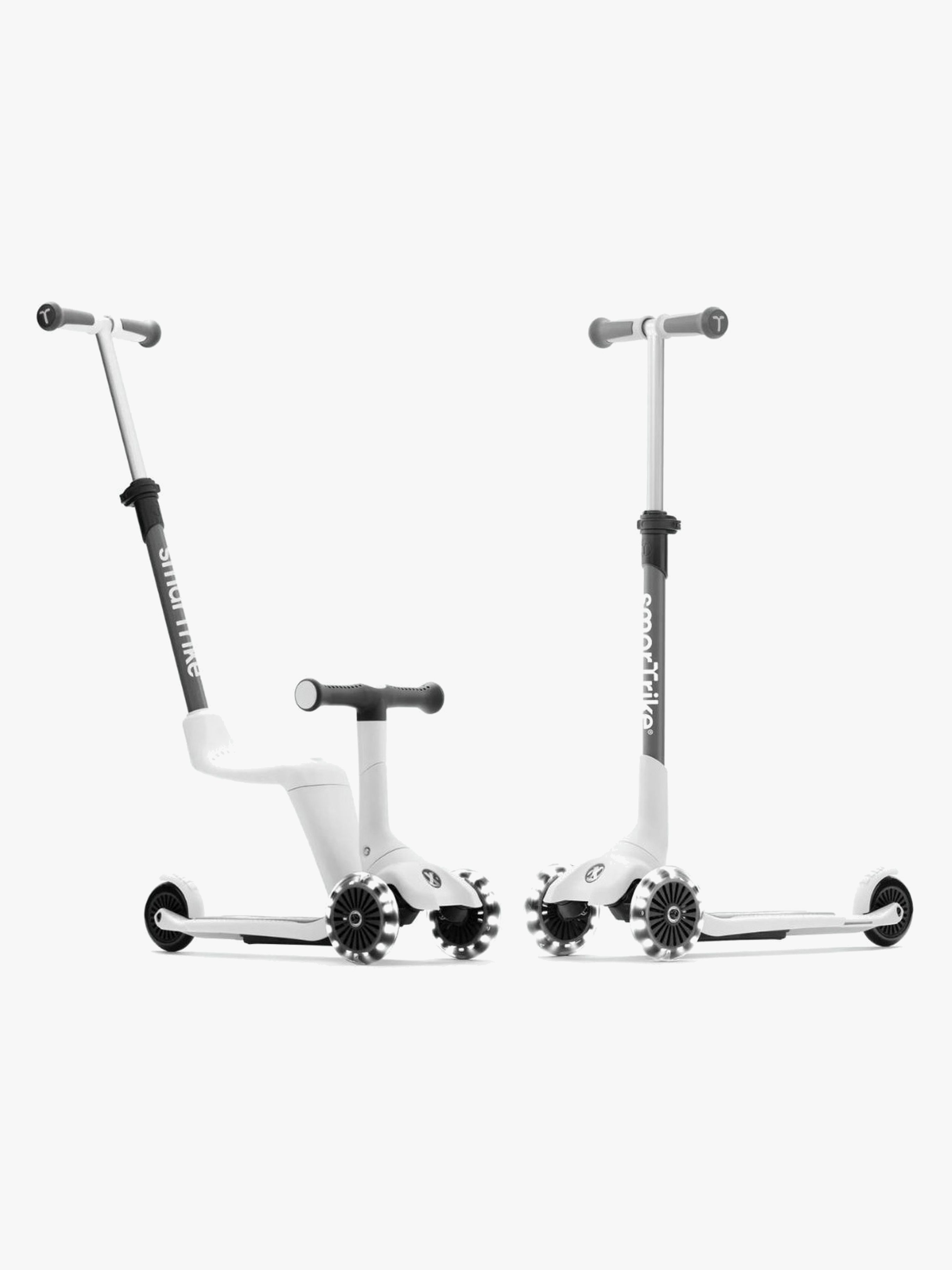 SmarTrike Xtend Mini-ride Sparkesykkel 4-in-1, Pearl Grey - Sparkesykler & Kickbikes