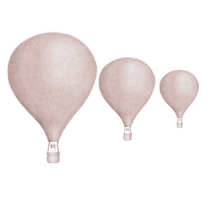 Stickstay Wallsticker Balloon Set Dusty Pink