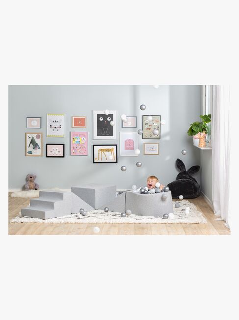 JLY Aktivitetsblokk Med Ballbasseng, Grey