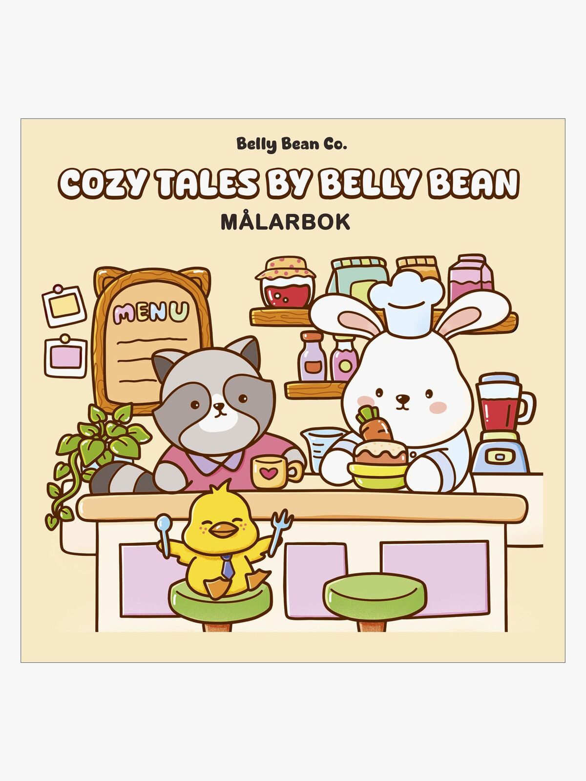 Cozy Tales by Belly Bean Fargeleggingsbok