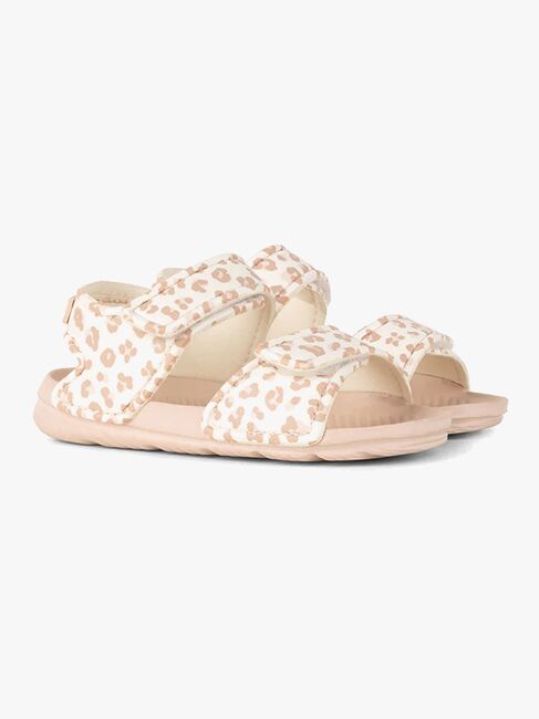 Swim Essentials Sandaler, Beige Leopard