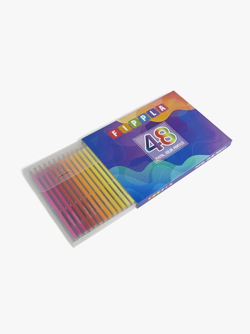 Fippla Fargeblyanter Pastell 48 Stk