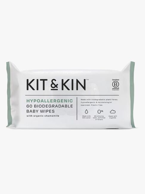 Kit & Kin Våtservietter 60-Pakk