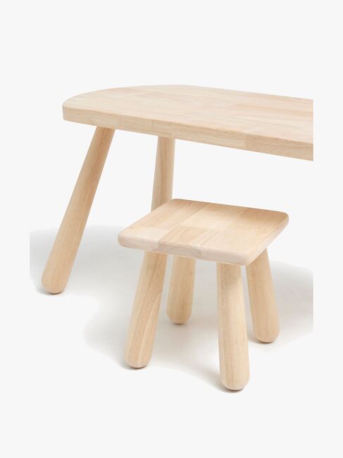 Minitude Minitude Nordic Skrivebord med Firkantet Krakk, Natur